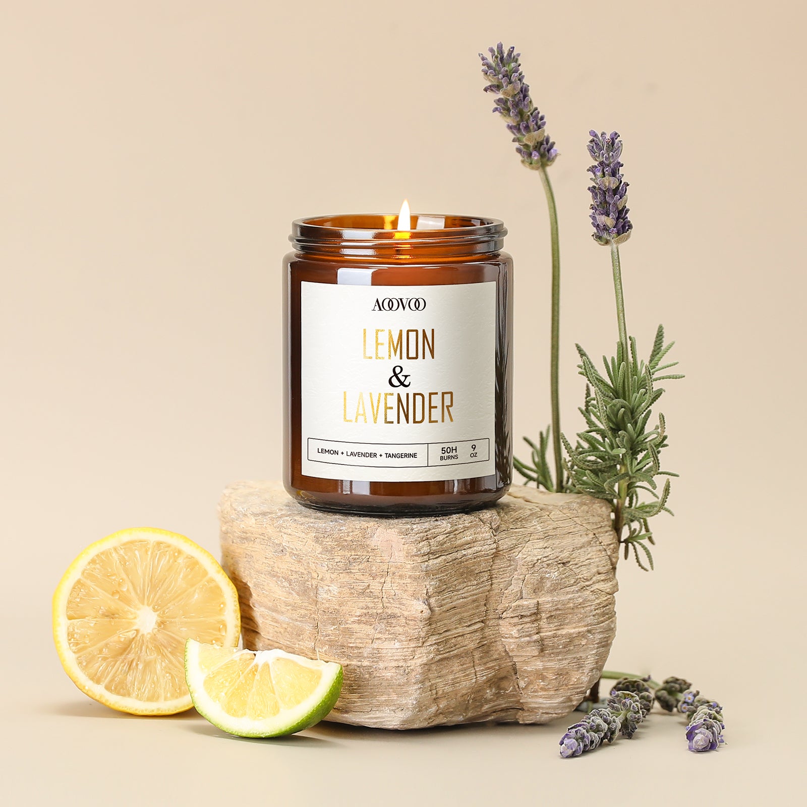 Handmade scented candles