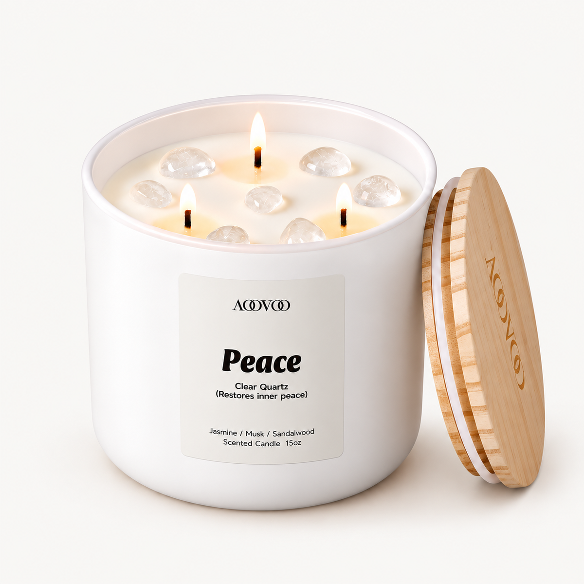 aoovoo scented candles, natural soy wax candle, scented  candles